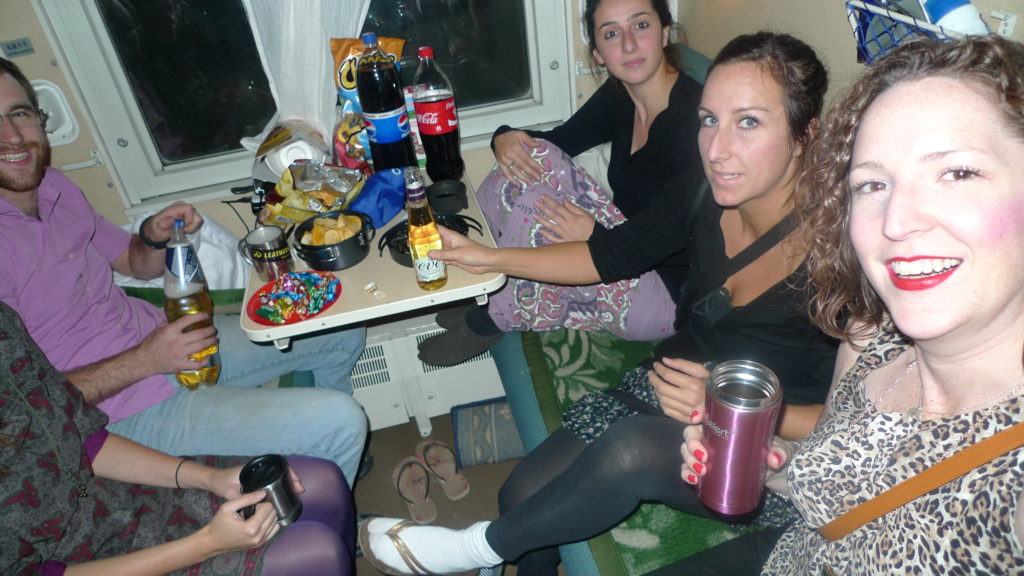 Party on the Trans-Siberian