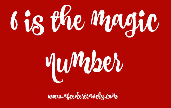 6 is the magic number